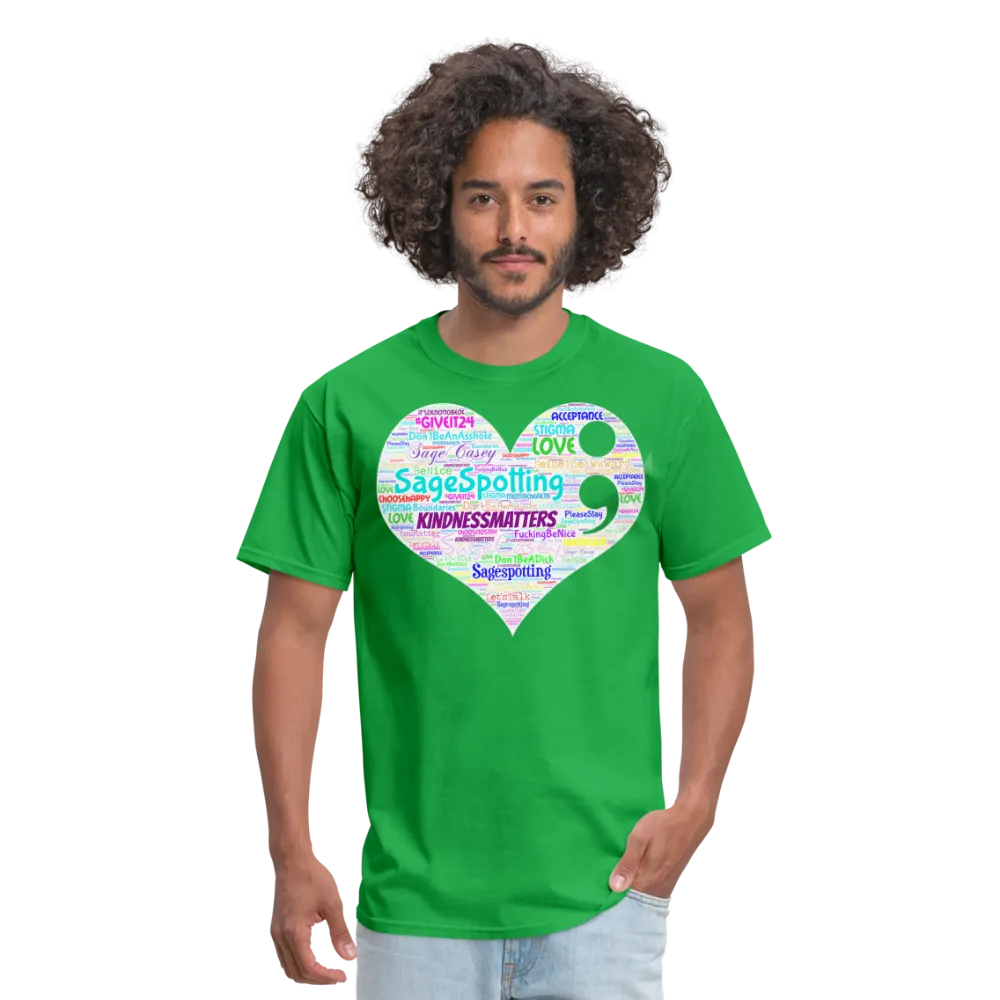 2023 Rainbow Party HEART Tee Unisex/Mens *SWEARY*
