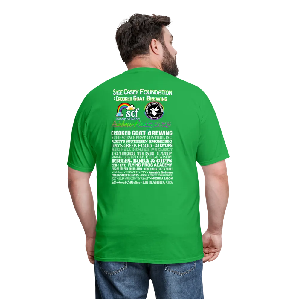 2023 Rainbow Party HEART Tee Unisex/Mens *SWEARY*