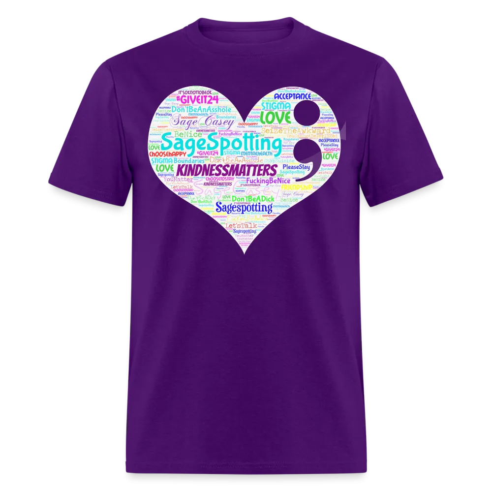 2023 Rainbow Party HEART Tee Unisex/Mens *SWEARY*