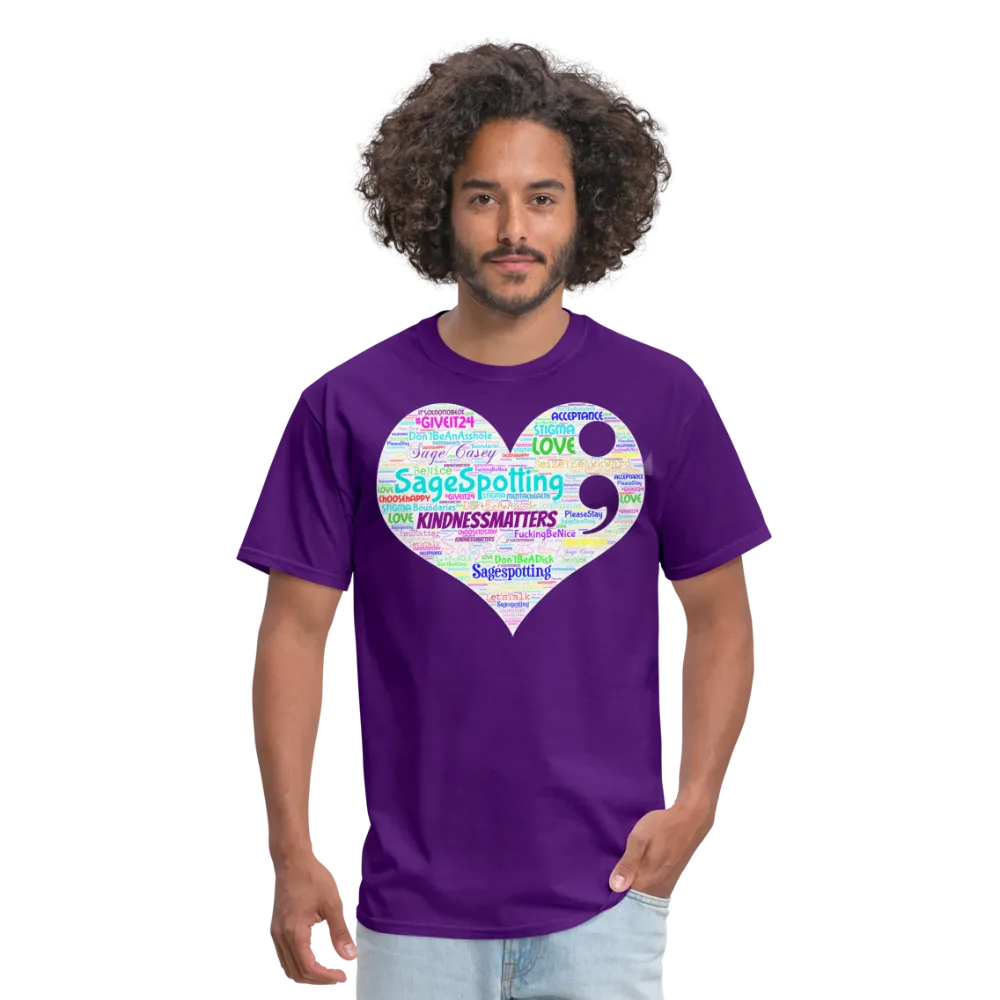 2023 Rainbow Party HEART Tee Unisex/Mens *SWEARY*