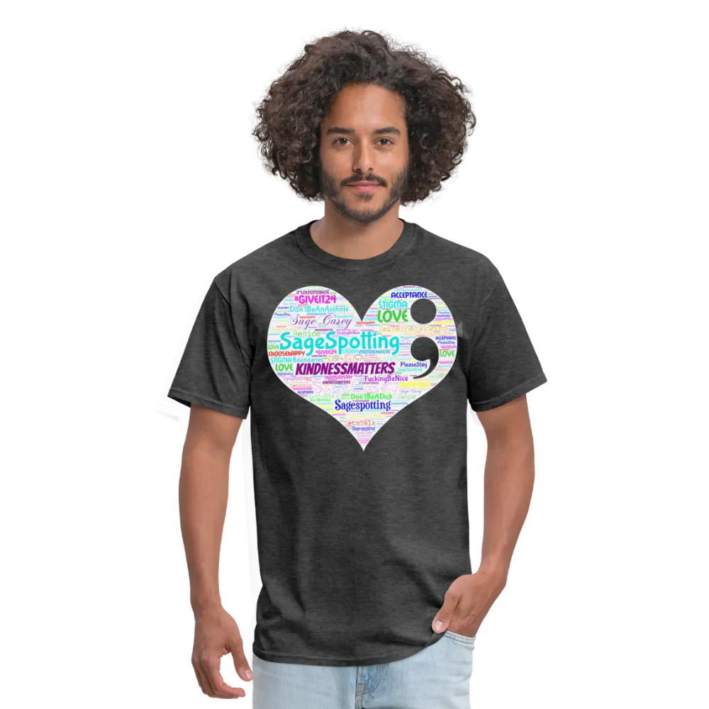 2023 Rainbow Party HEART Tee Unisex/Mens *SWEARY*