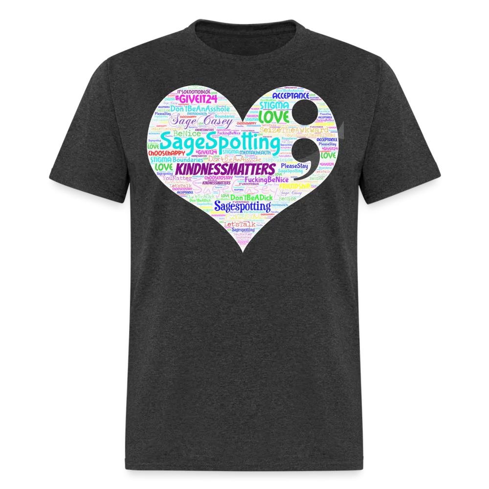 2023 Rainbow Party HEART Tee Unisex/Mens *SWEARY*