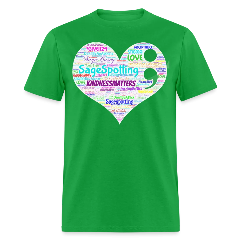 2023 Rainbow Party HEART Tee Unisex/Mens *SWEARY*