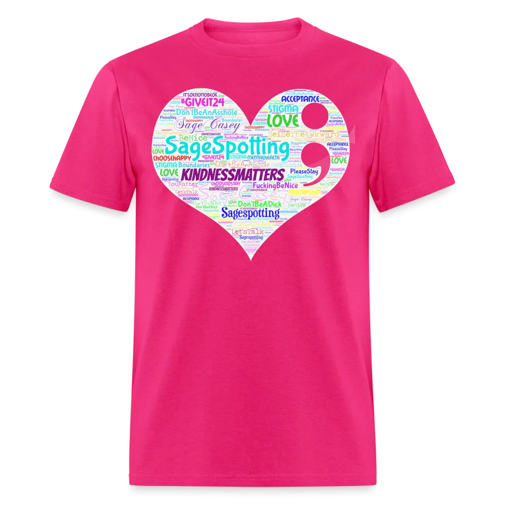 2023 Rainbow Party HEART Tee Unisex/Mens *SWEARY*