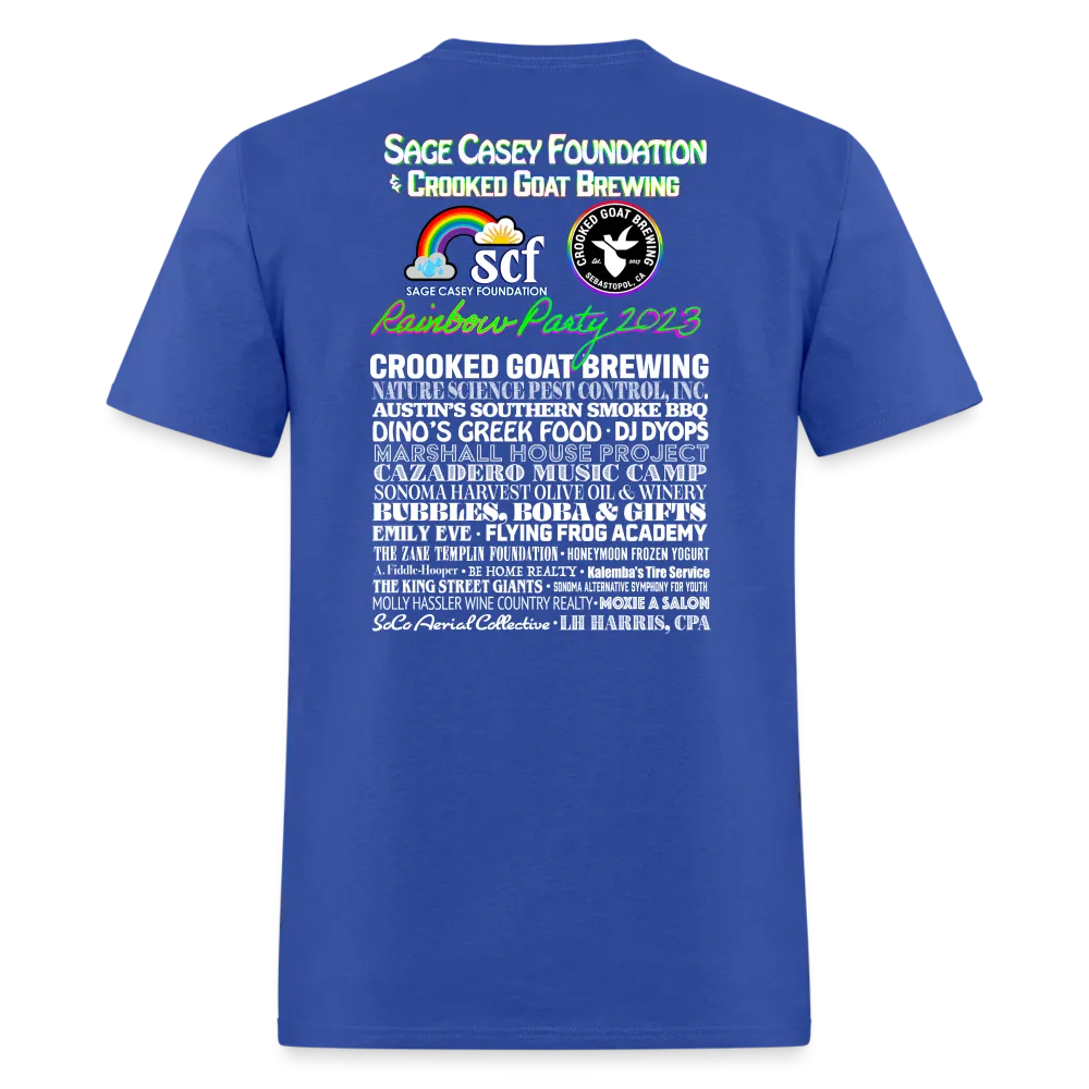 2023 Rainbow Party HEART Tee Unisex/Mens *SWEARY*