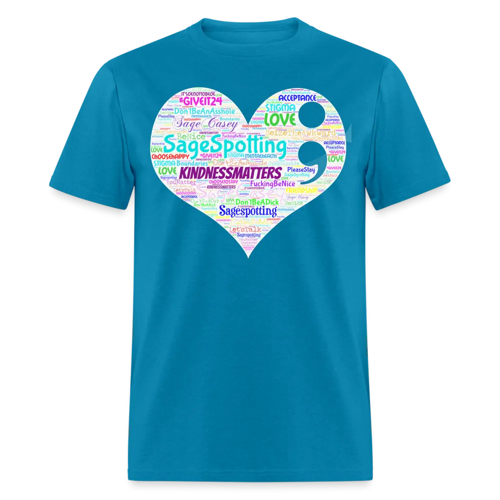2023 Rainbow Party HEART Tee Unisex/Mens *SWEARY*