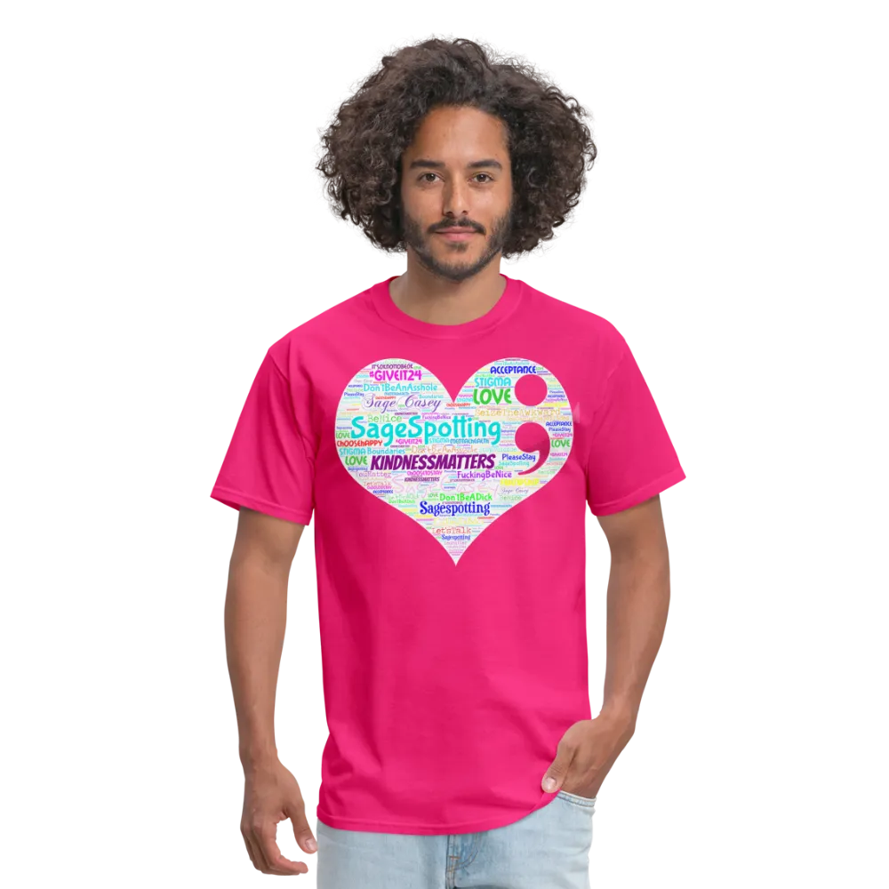 2023 Rainbow Party HEART Tee Unisex/Mens *SWEARY*