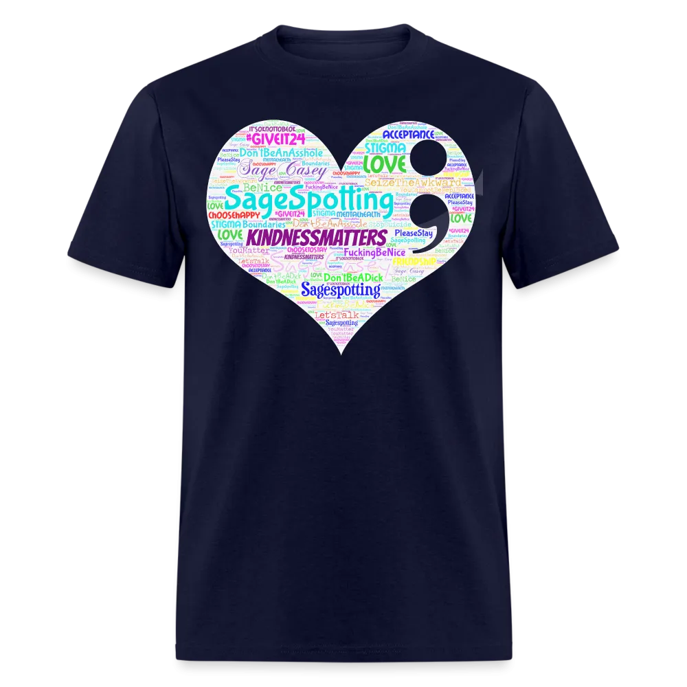 2023 Rainbow Party HEART Tee Unisex/Mens *SWEARY*