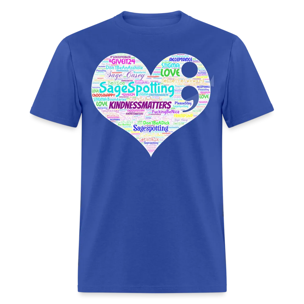 2023 Rainbow Party HEART Tee Unisex/Mens *SWEARY*