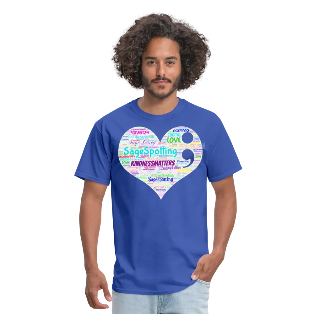 2023 Rainbow Party HEART Tee Unisex/Mens *SWEARY*