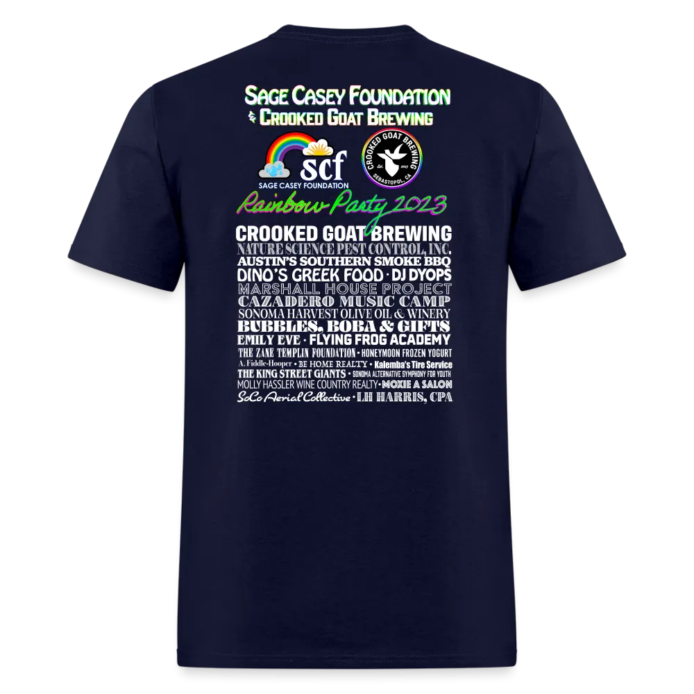 2023 Rainbow Party HEART Tee Unisex/Mens *SWEARY*