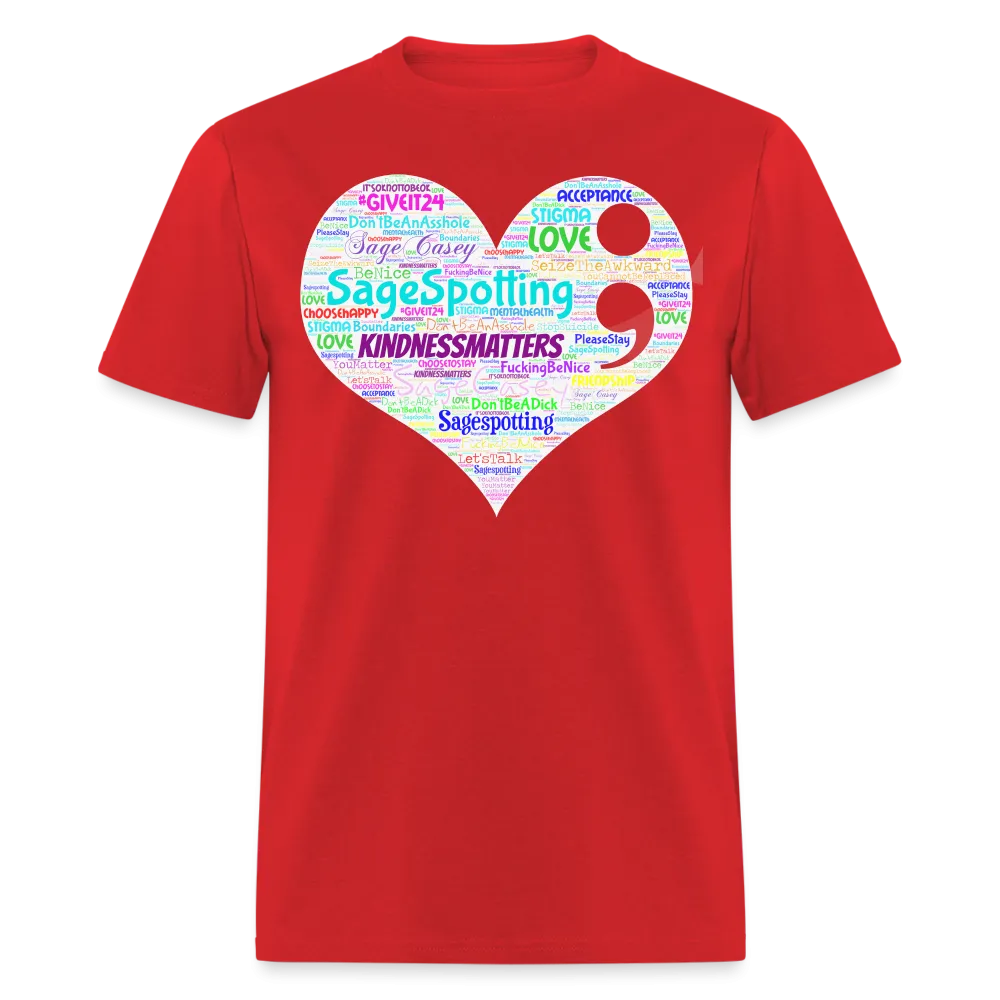 2023 Rainbow Party HEART Tee Unisex/Mens *SWEARY*
