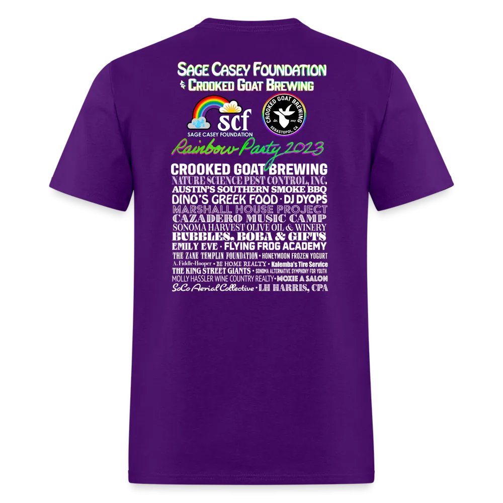2023 Rainbow Party HEART Tee Unisex/Mens *SWEARY*
