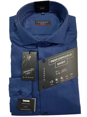 4012M-17 Modern Fit Performance Shirt Navy