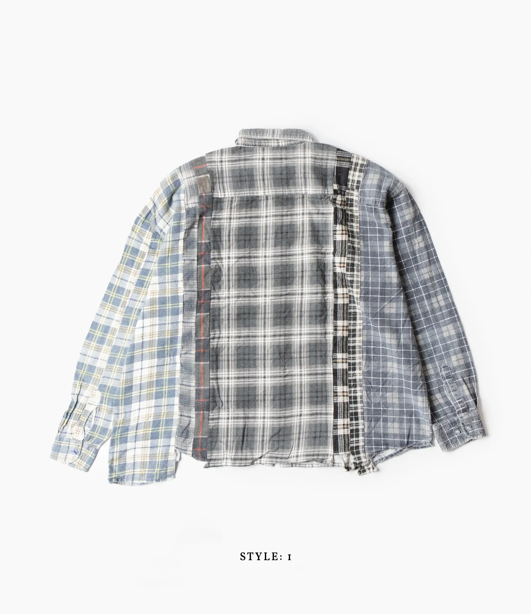 7 Cuts Wide Flannel Shirt