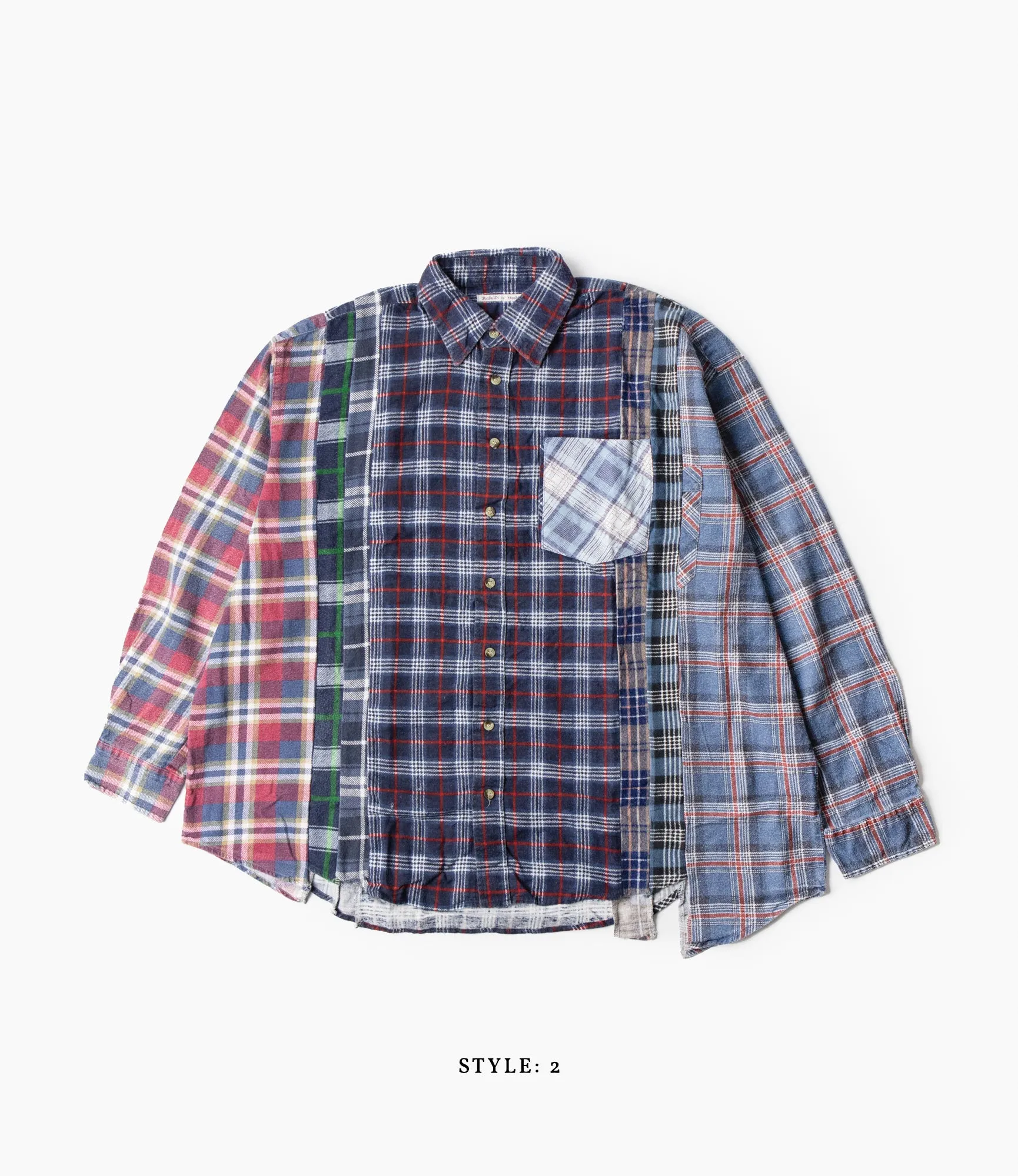 7 Cuts Wide Flannel Shirt