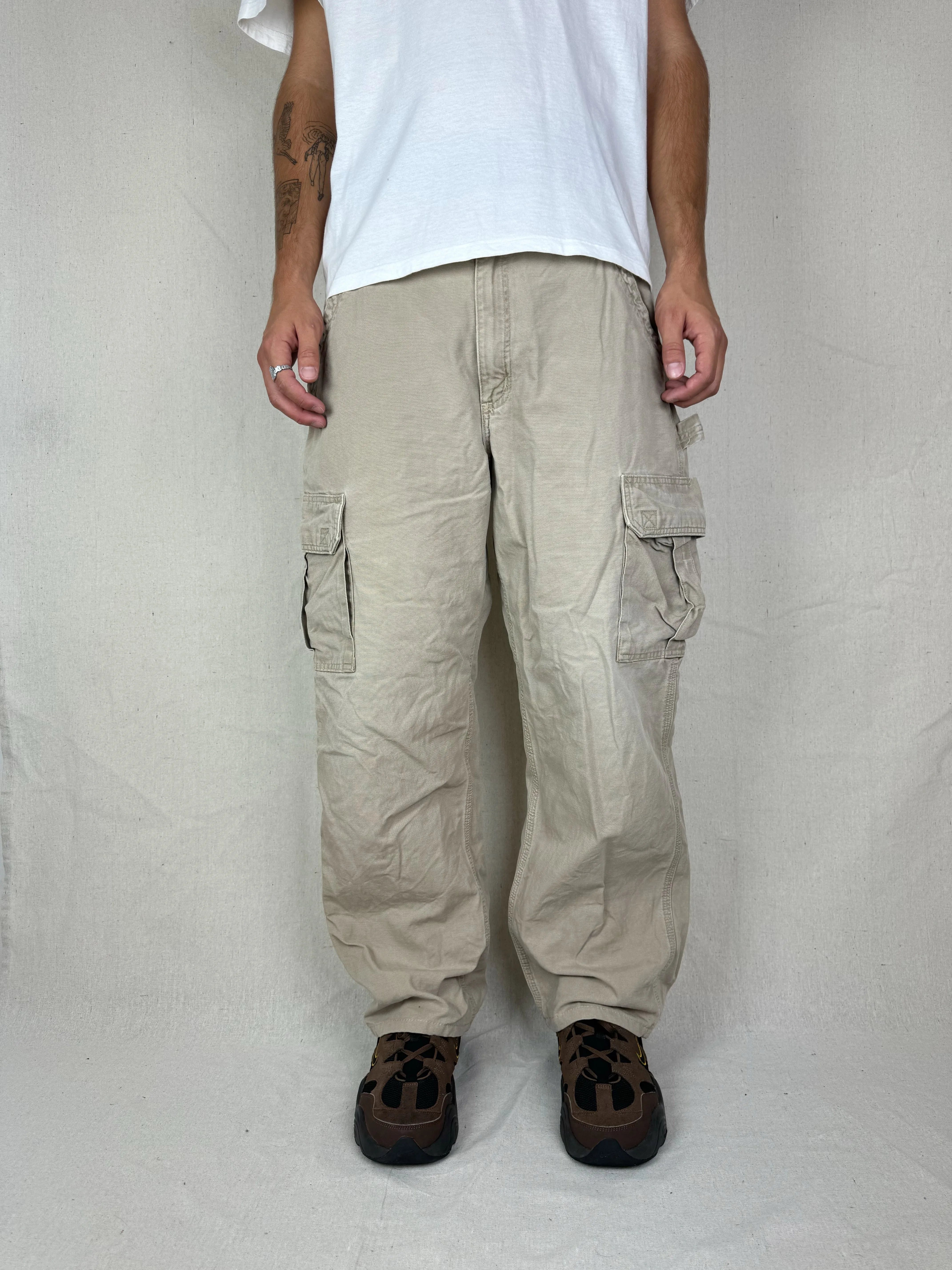 90's Carhartt Vintage Cargo Pants Size 36x31