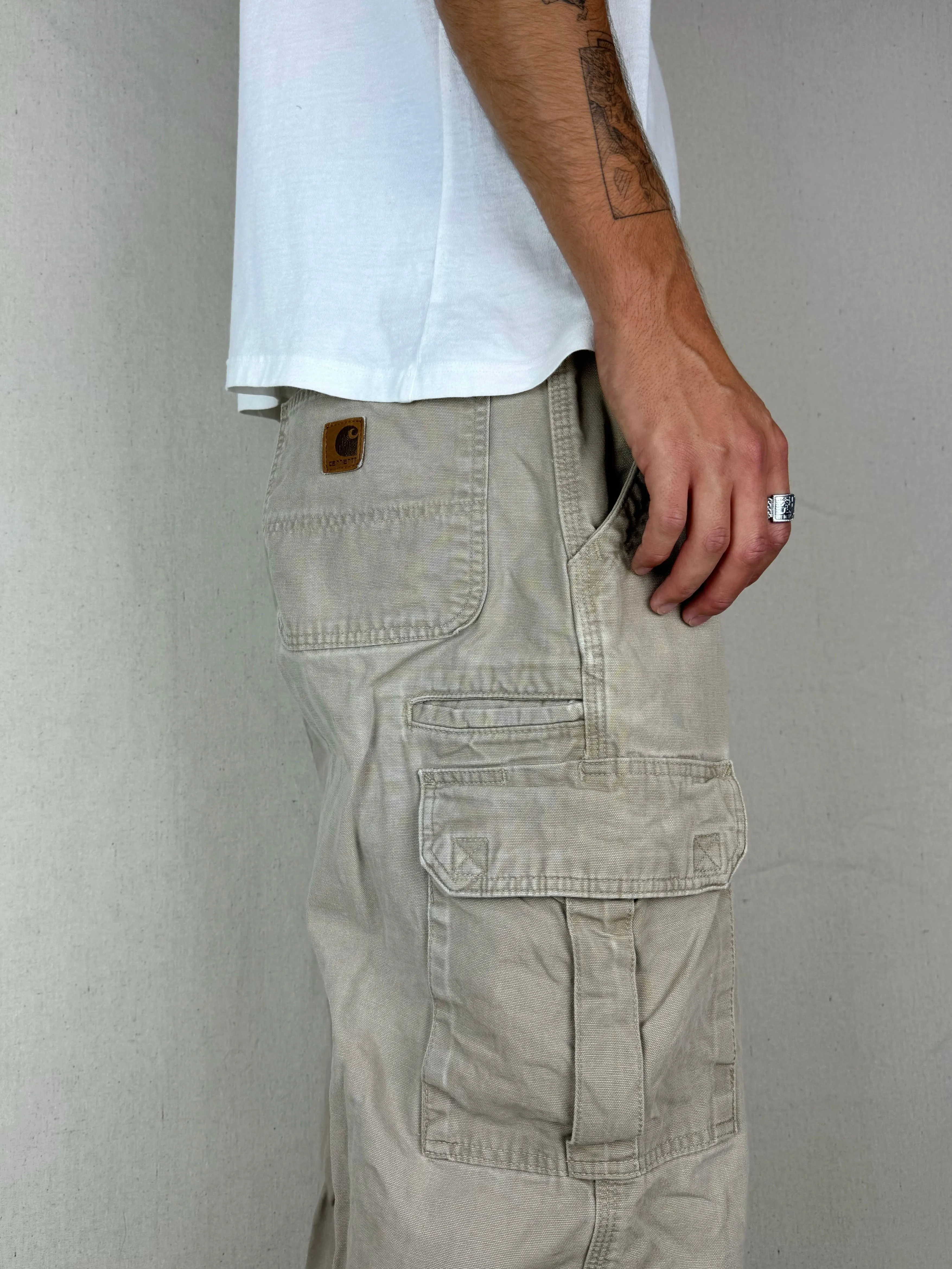 90's Carhartt Vintage Cargo Pants Size 36x31