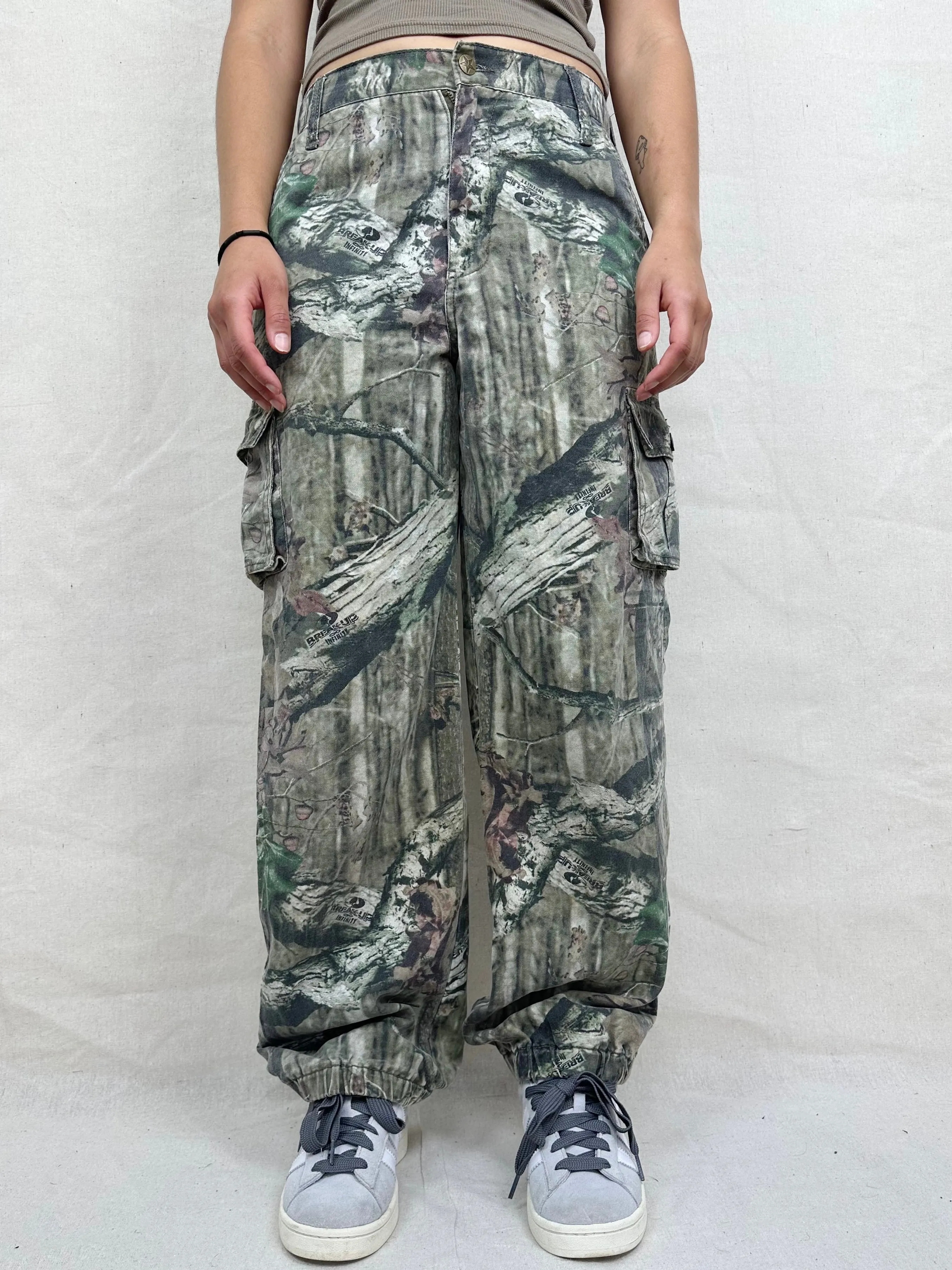 90's Mossyoak Realtree Camo Vintage Cargo Pants Size 30x30