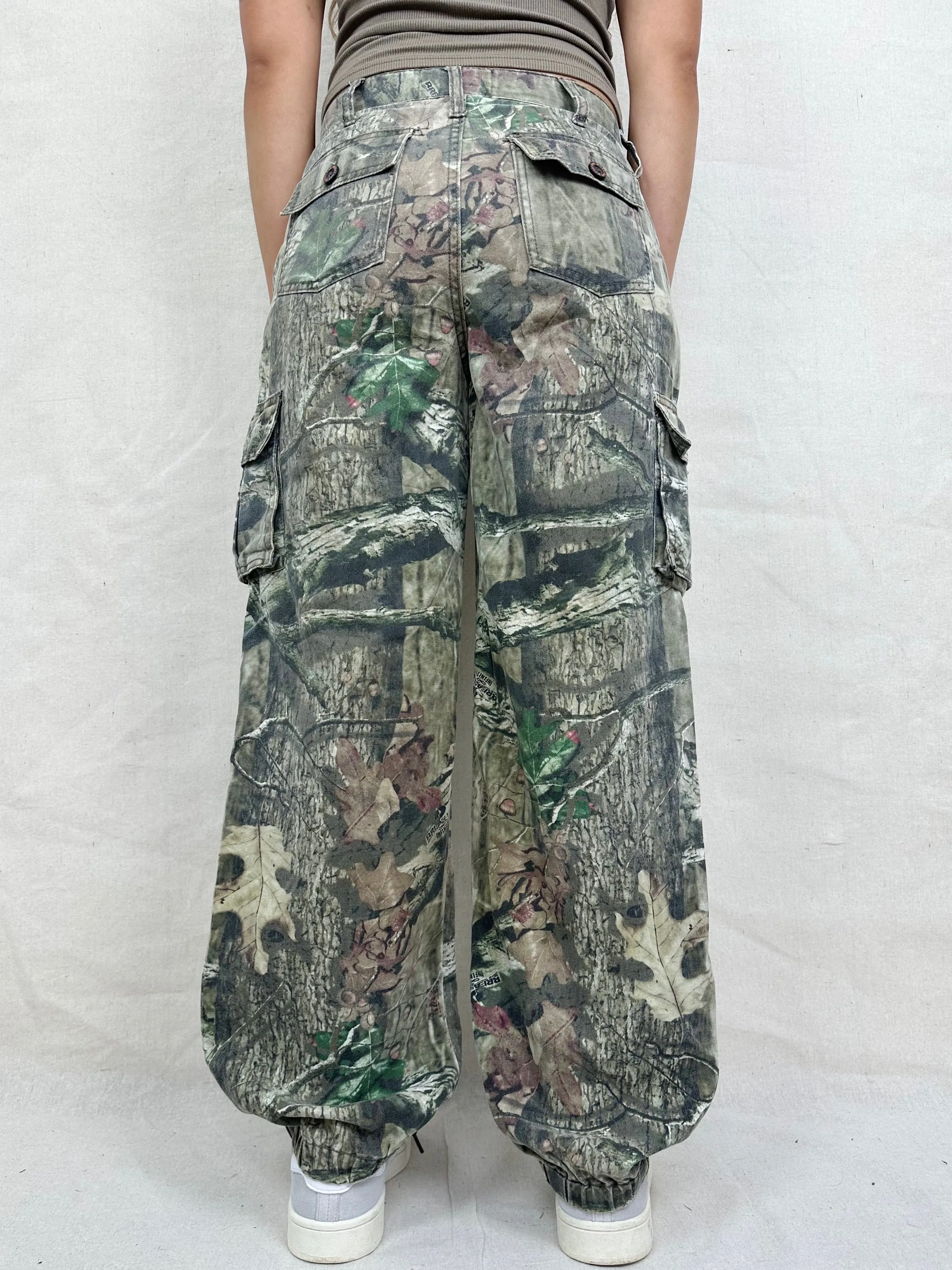 90's Mossyoak Realtree Camo Vintage Cargo Pants Size 30x30