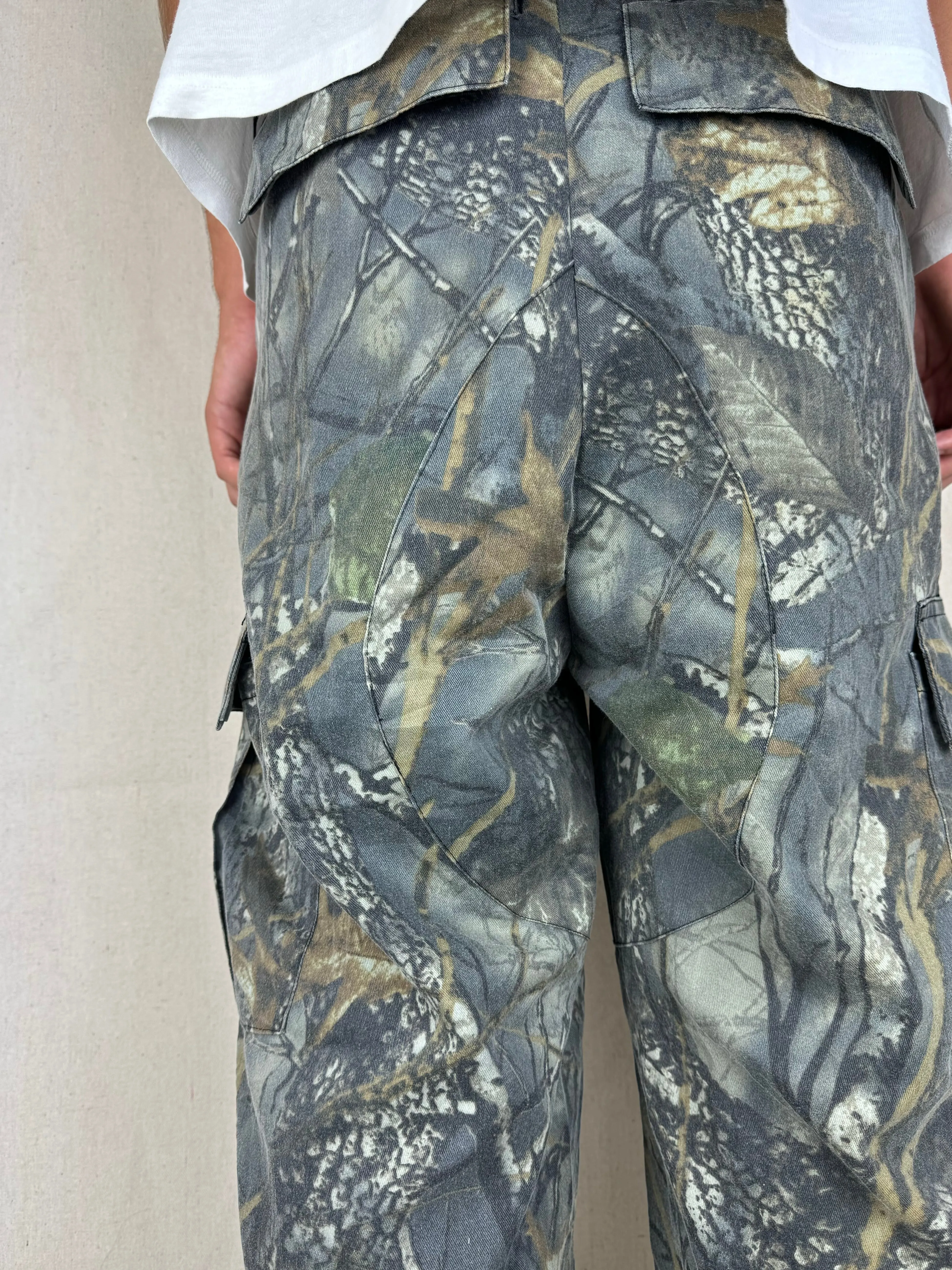 90's Realtree Camo Vintage Cargo Pants Size 34x30