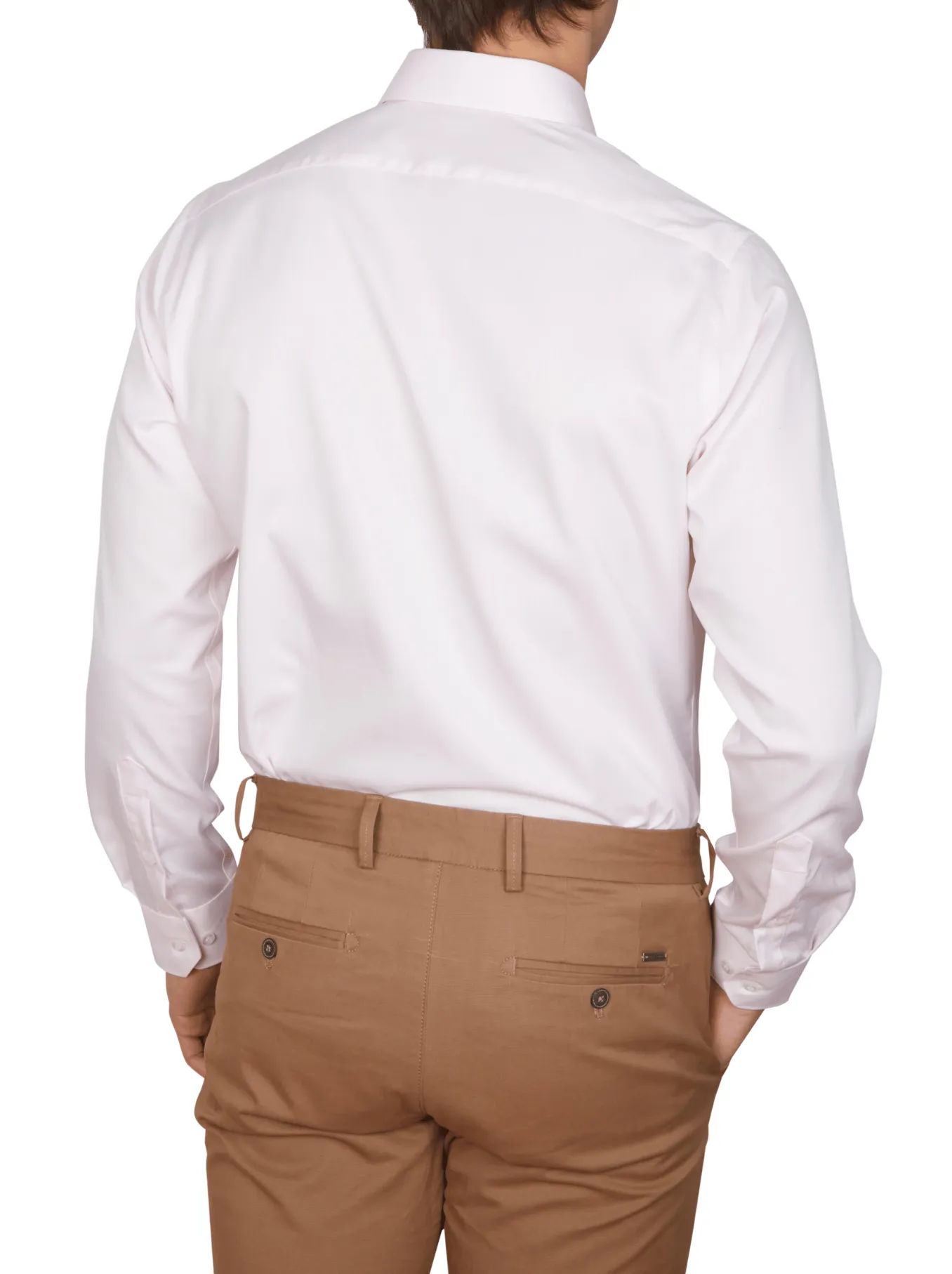 Abelard Non Iron Cotton Twill Slim Fit Shirt
