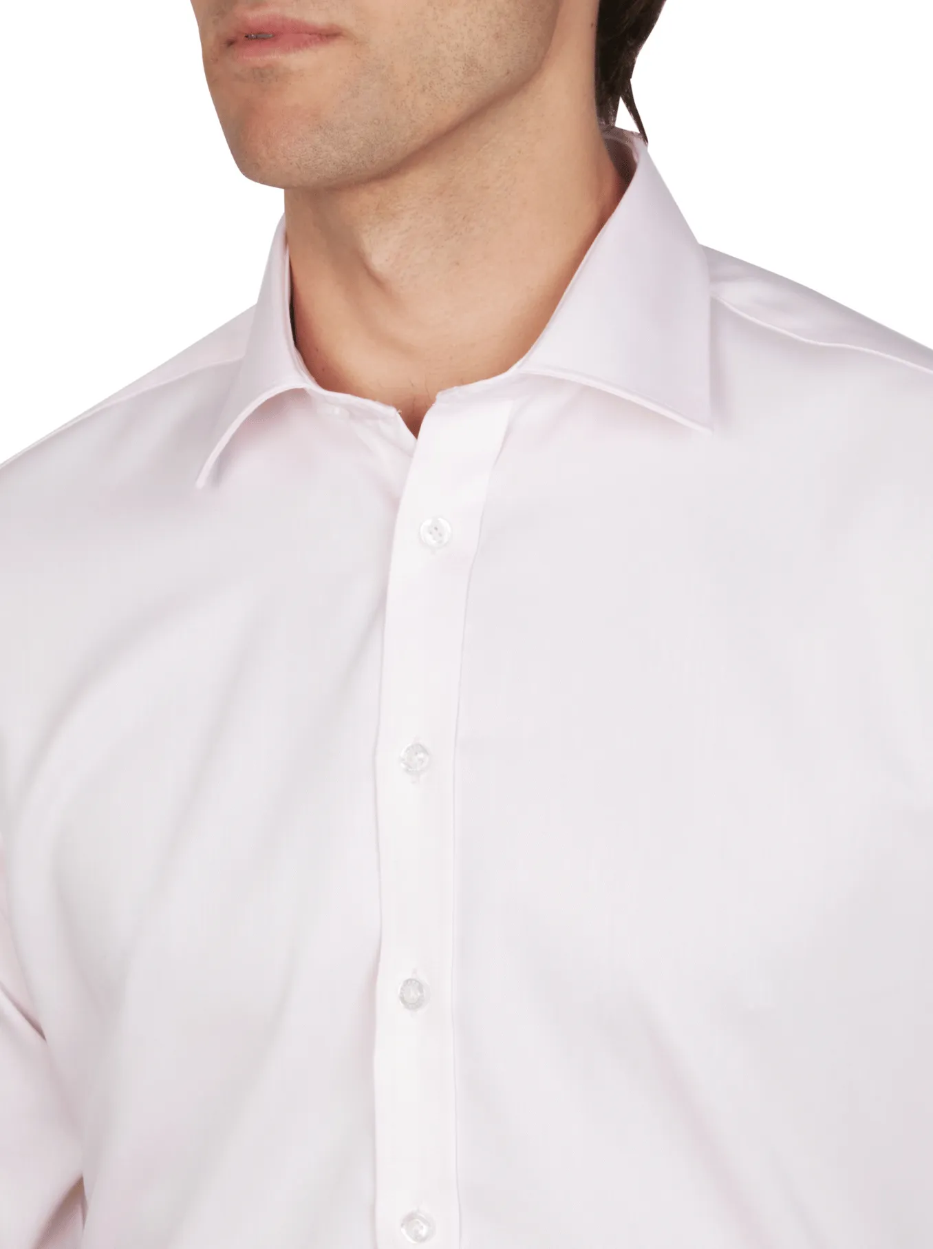 Abelard Non Iron Cotton Twill Slim Fit Shirt