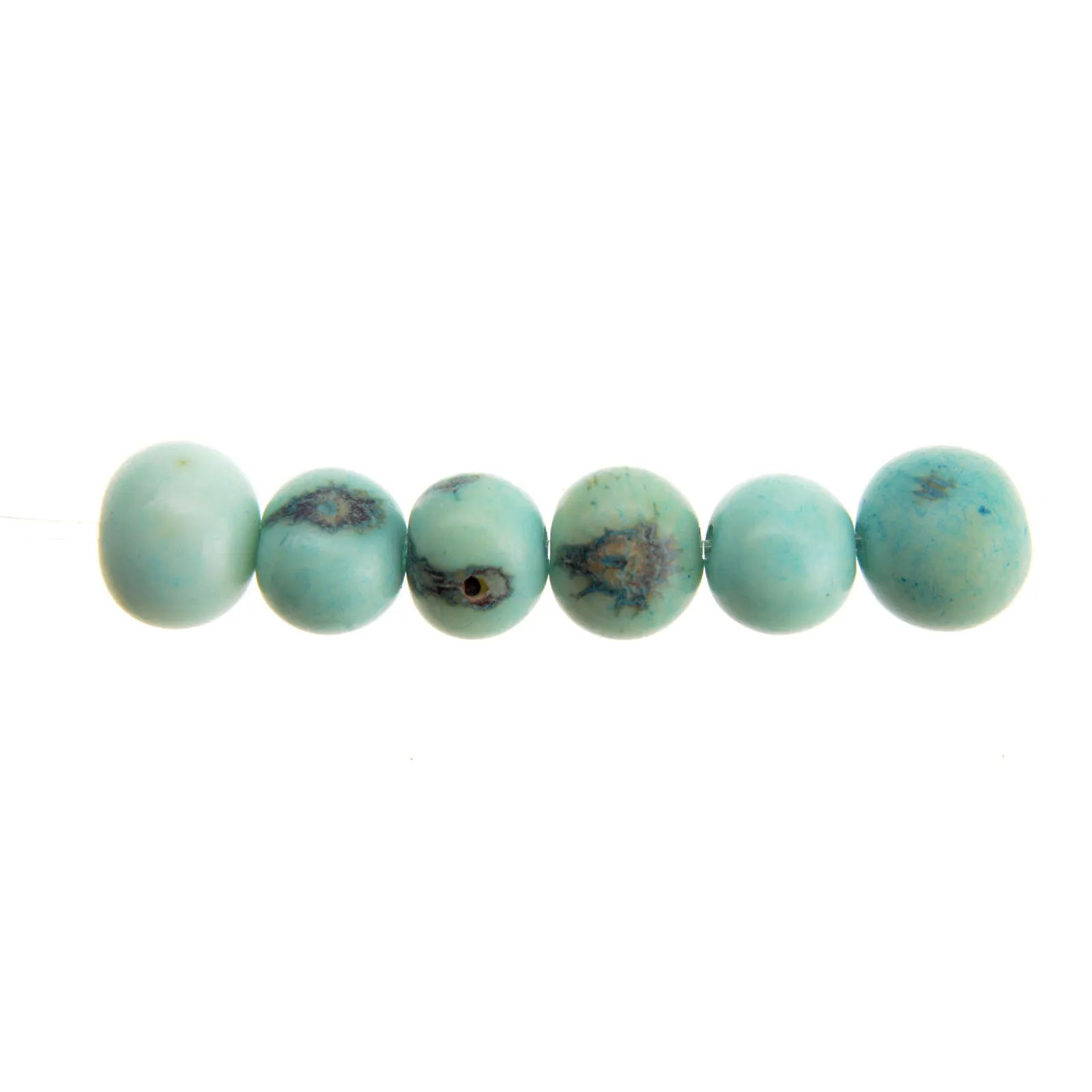 Acai Seeds Of Life Bracelet with Wax Seal - Baby Blue Beads