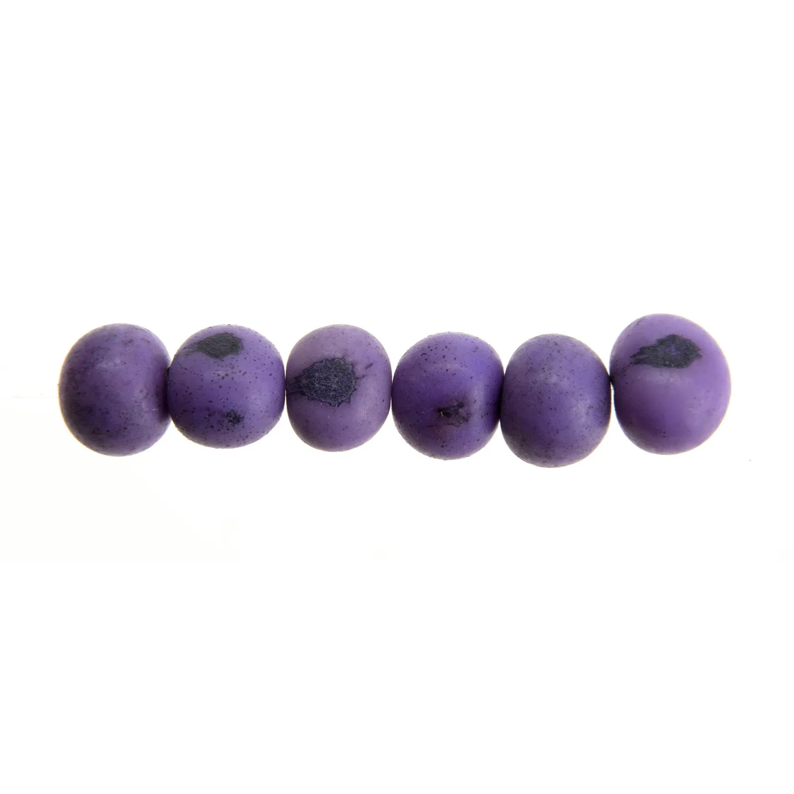 Acai Seeds Of Life Bracelet with Wax Seal - Purple Beads