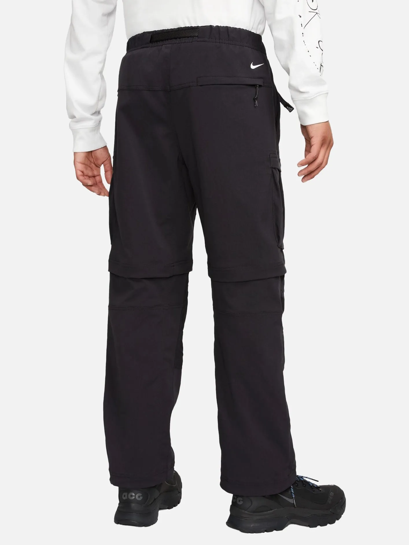 ACG "Smith Summit" Men's Zip-Off Cargo Pants - Black
