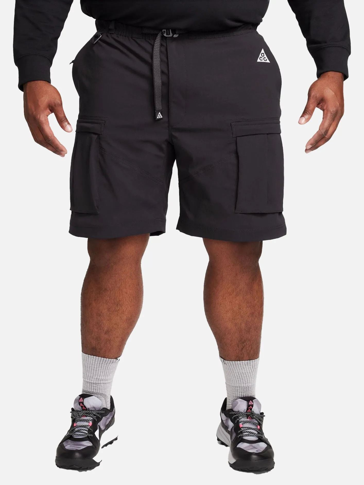 ACG "Smith Summit" Men's Zip-Off Cargo Pants - Black