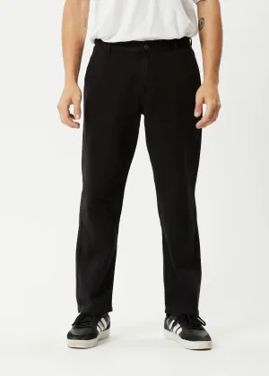 AFENDS MENS Nintey Twos Recycled Twill Relaxed Pants