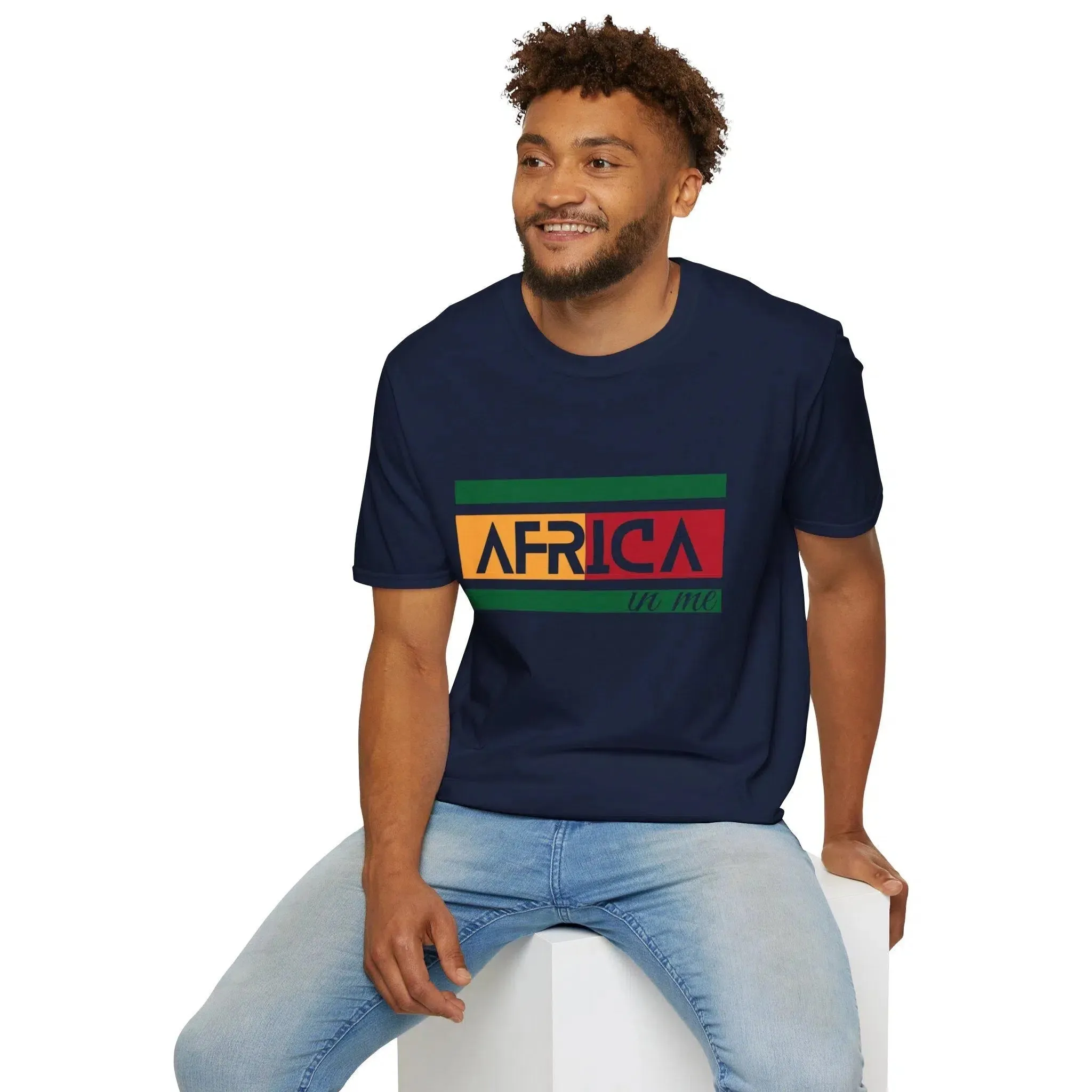 African American T shirts Design Flag