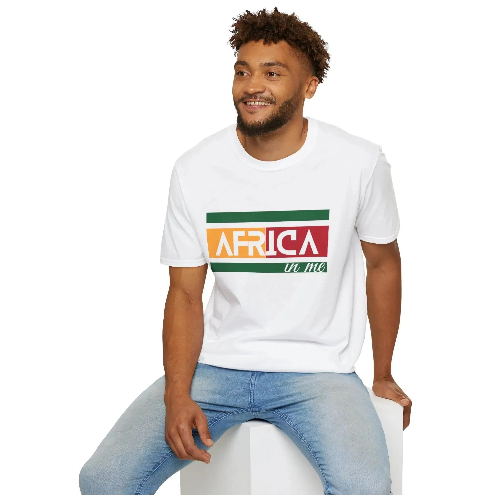 African American T shirts Design Flag