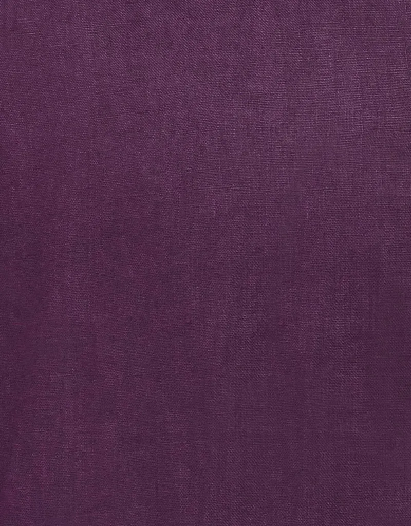 Aubergine Linen