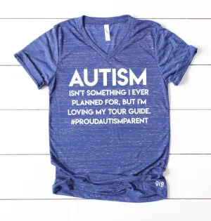 Autism Awareness tour guide Adult Tee