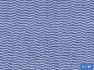 Azure Blue Herringbone Shirt