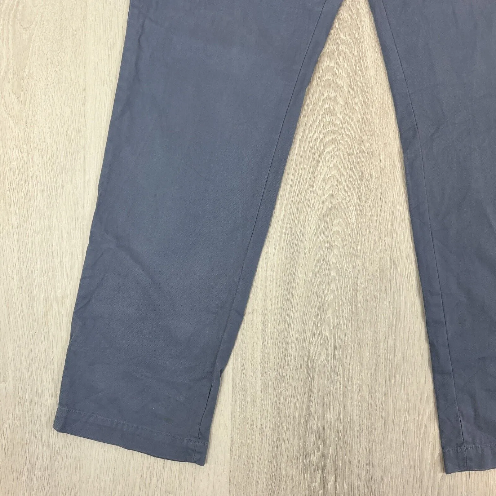 Banana Republic Mens Blue Chinos Trouser Pants Size 33/32