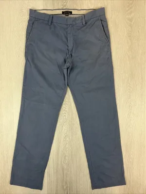 Banana Republic Mens Blue Chinos Trouser Pants Size 33/32