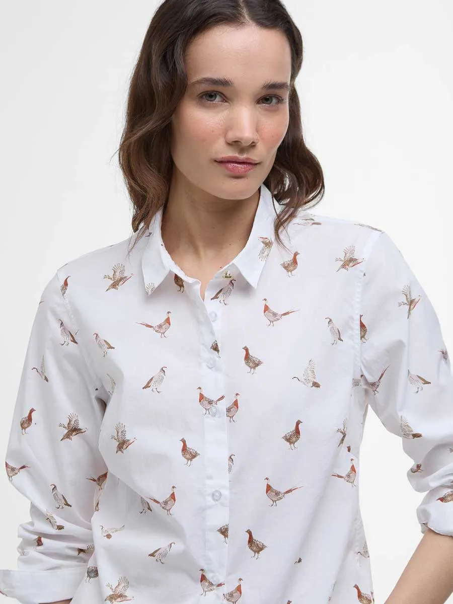 BARBOUR Brambles Tailored Long-Sleeved Shirt - Women's - Multi