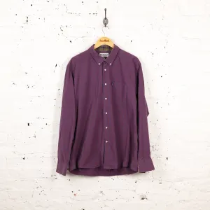 Barbour Country Gingham Check Shirt - Red/Blue - XL