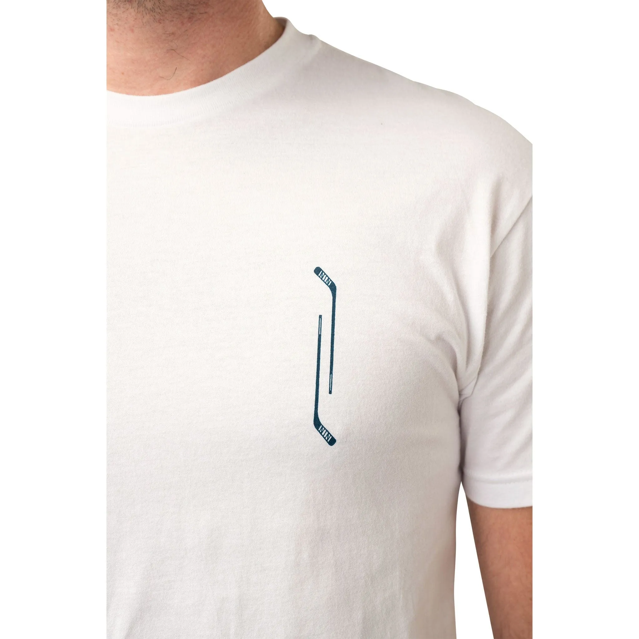 Bauer Hockey Stick Shirt - White