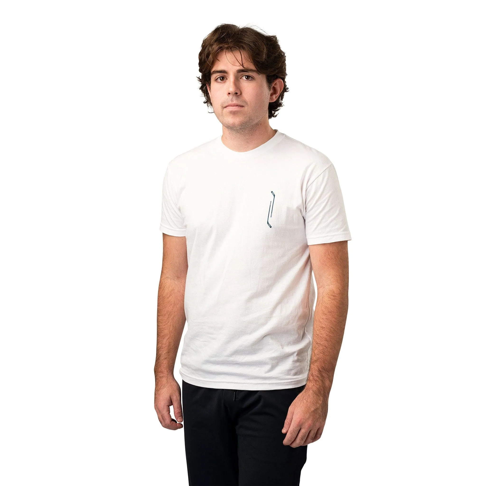 Bauer Hockey Stick Shirt - White