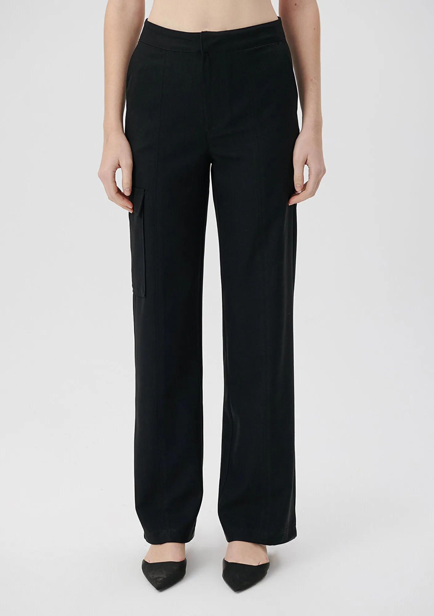 Black Cargo Pants