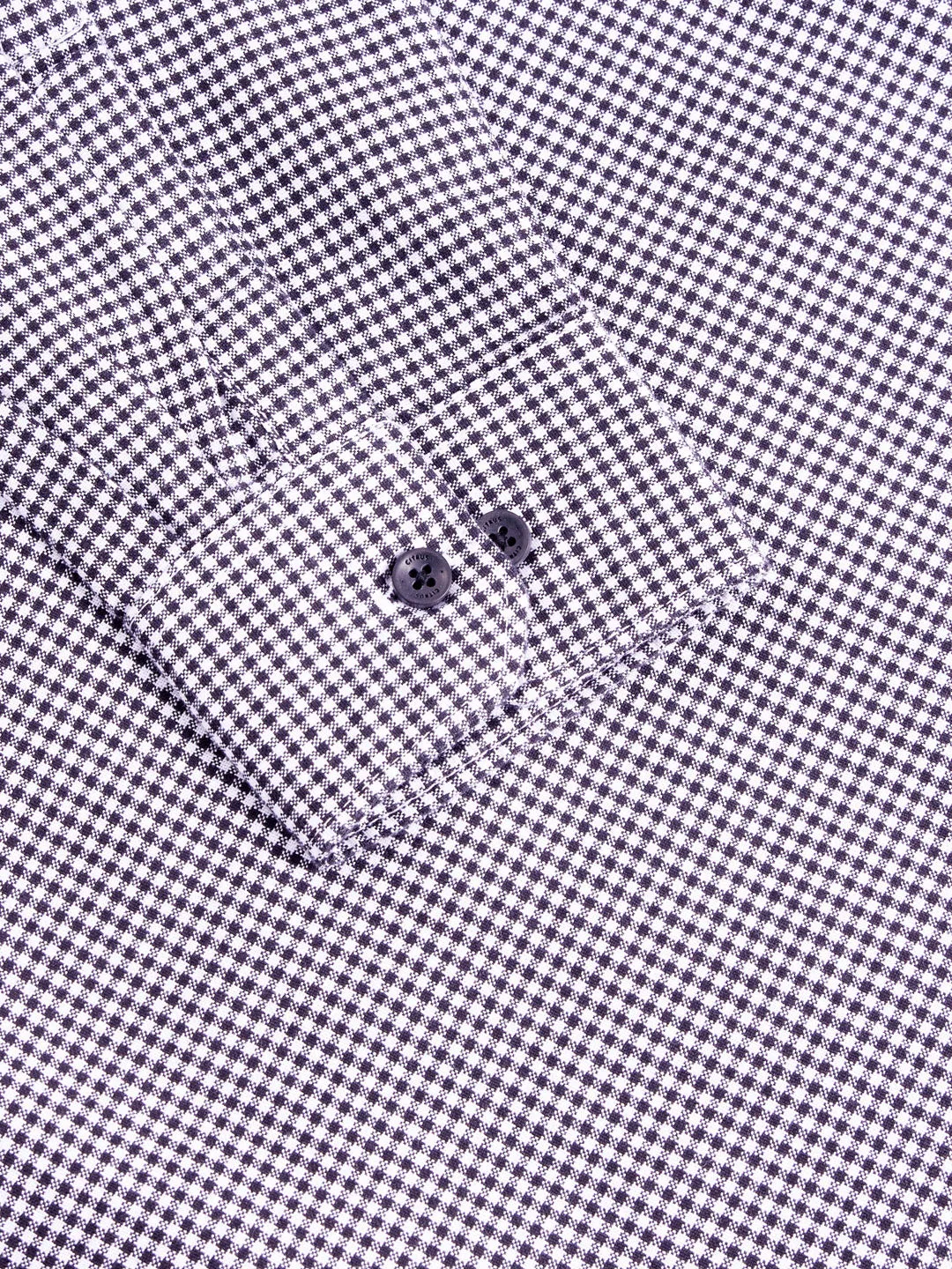 Black Checks Slim Fit Shirt