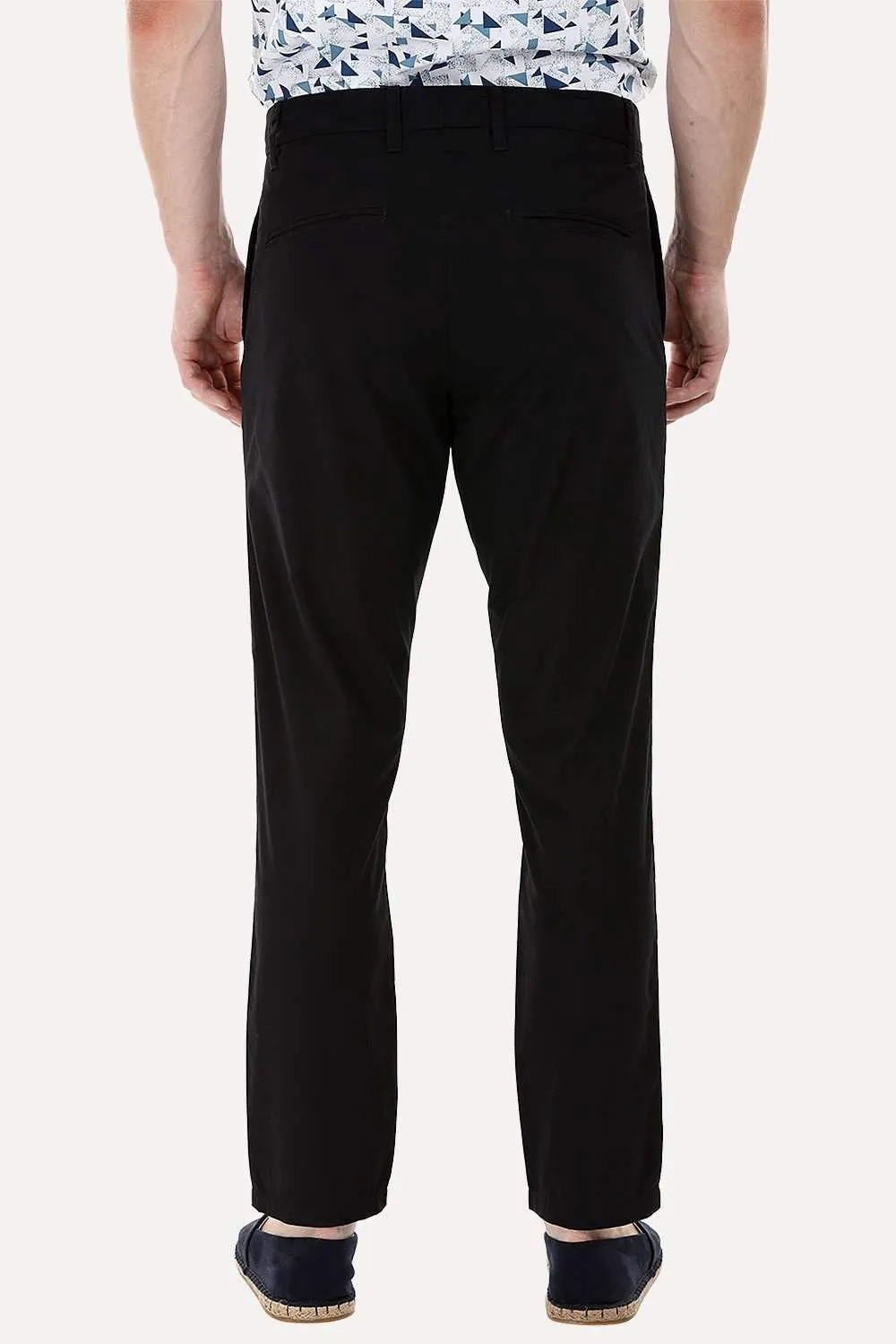 Black Lightweight Chino Pants