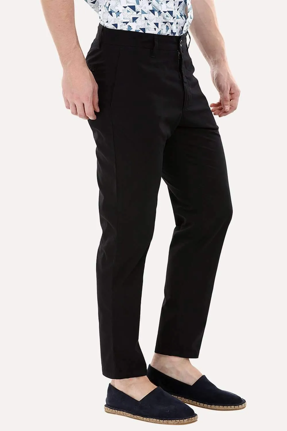 Black Lightweight Chino Pants