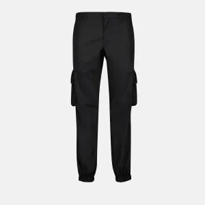 Black Recycled Cargo Pants