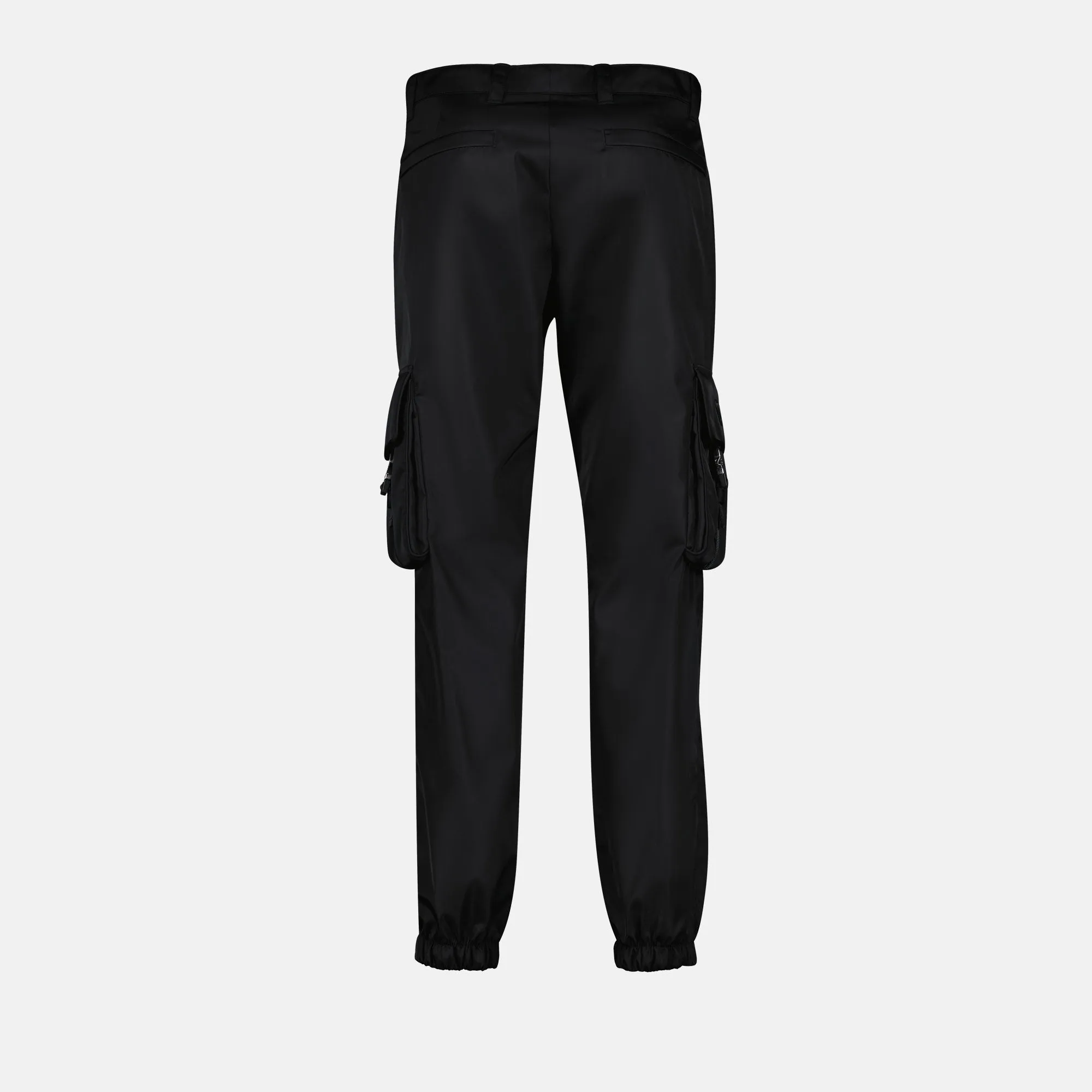 Black Recycled Cargo Pants
