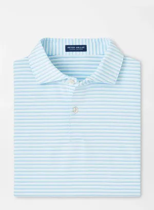 Blue Frost Milton Performance Jersey Polo